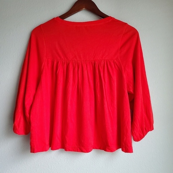 J. Crew Drapey Popover Top size XXS NWT - Picture 4 of 6